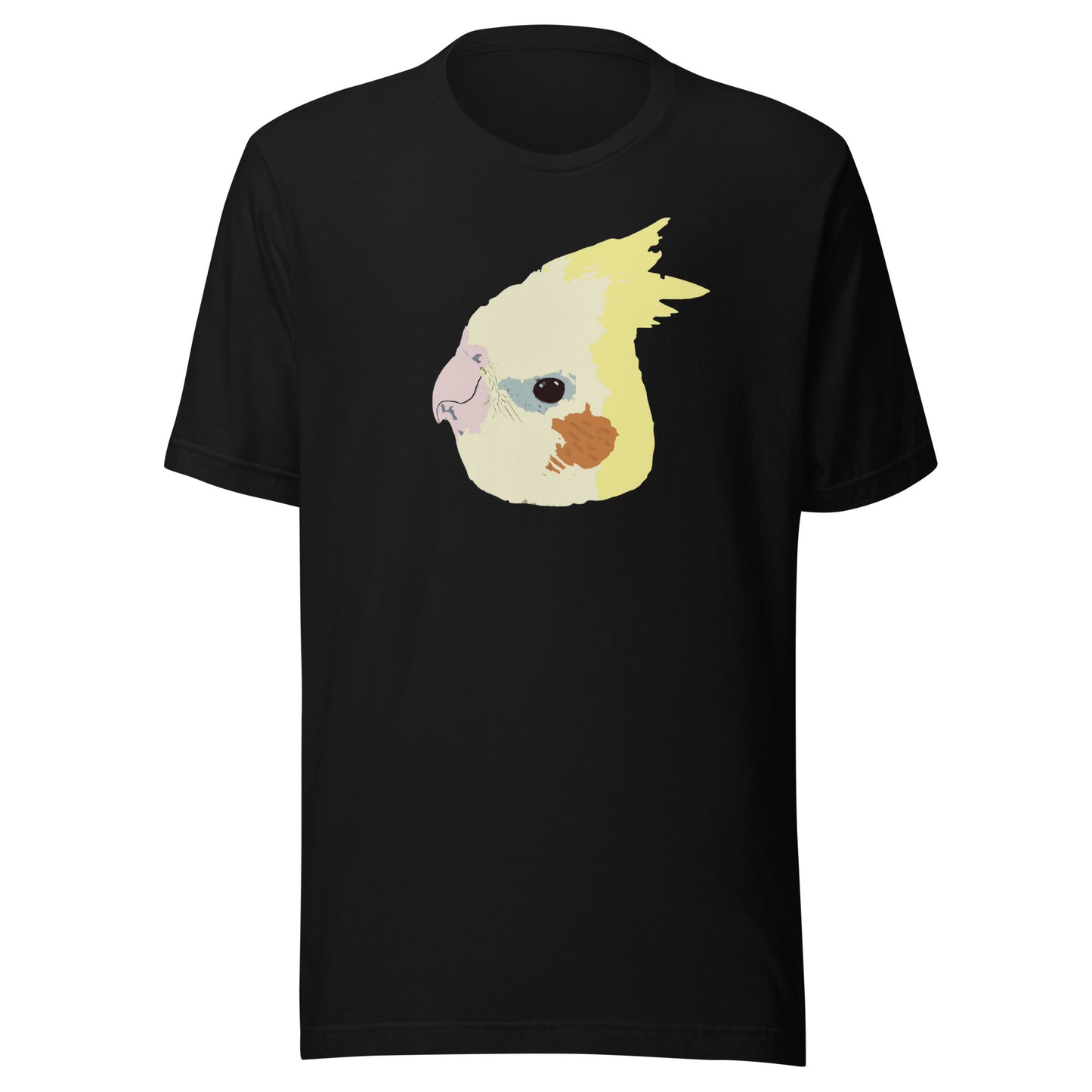 Yellow Cockatiel Unisex t-shirt