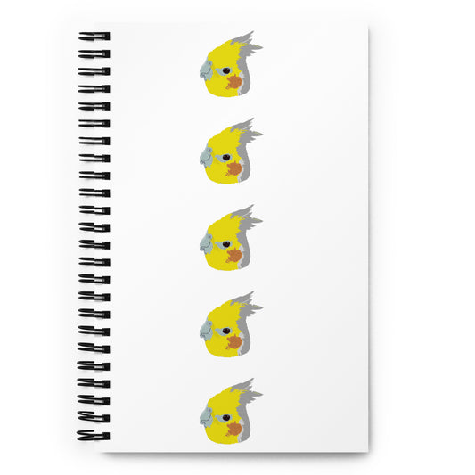 Cinnamon Tiel Spiral notebook