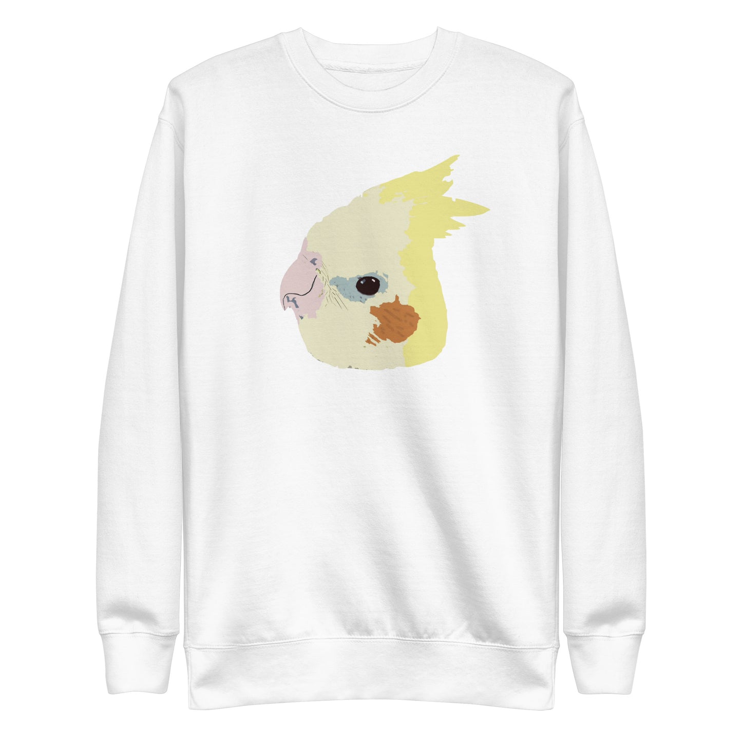 Yellow Cockatiel Unisex Premium Sweatshirt